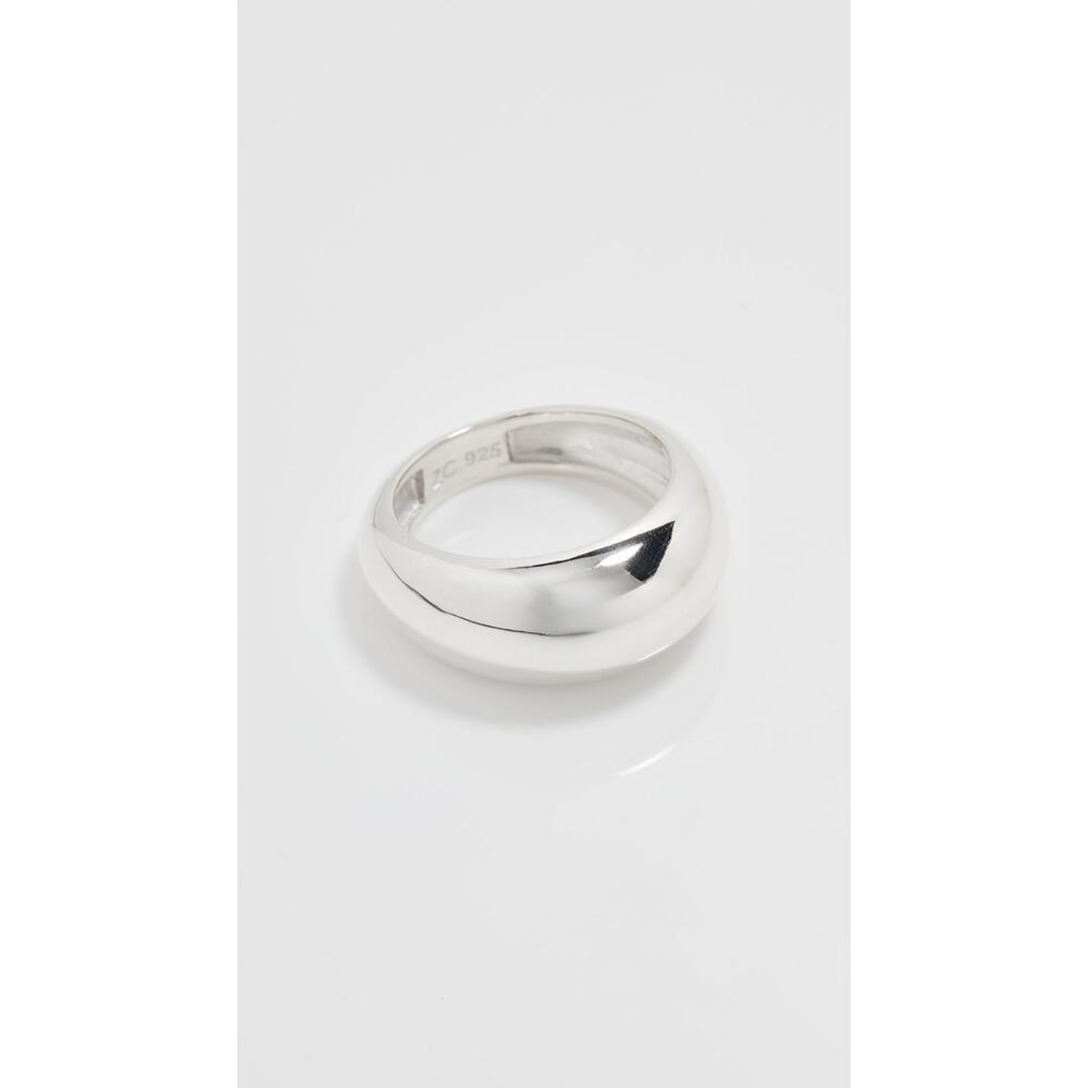 Zoë Chicco Medium Aura Ring - 6 - Sterling Silver